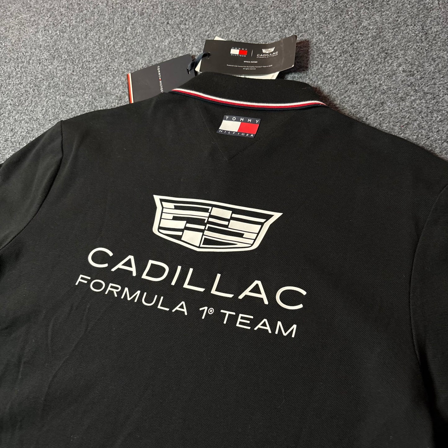 Tommy Hilfiger x Cadillac formula 1 team polo