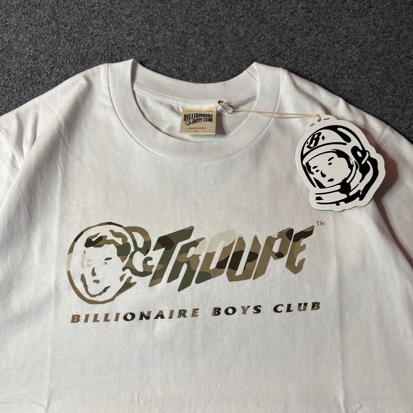 Billionaire Boys Club Fanum ss troupe white tee