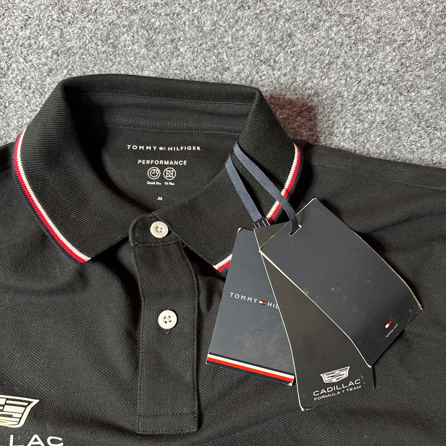 Tommy Hilfiger x Cadillac formula 1 team polo