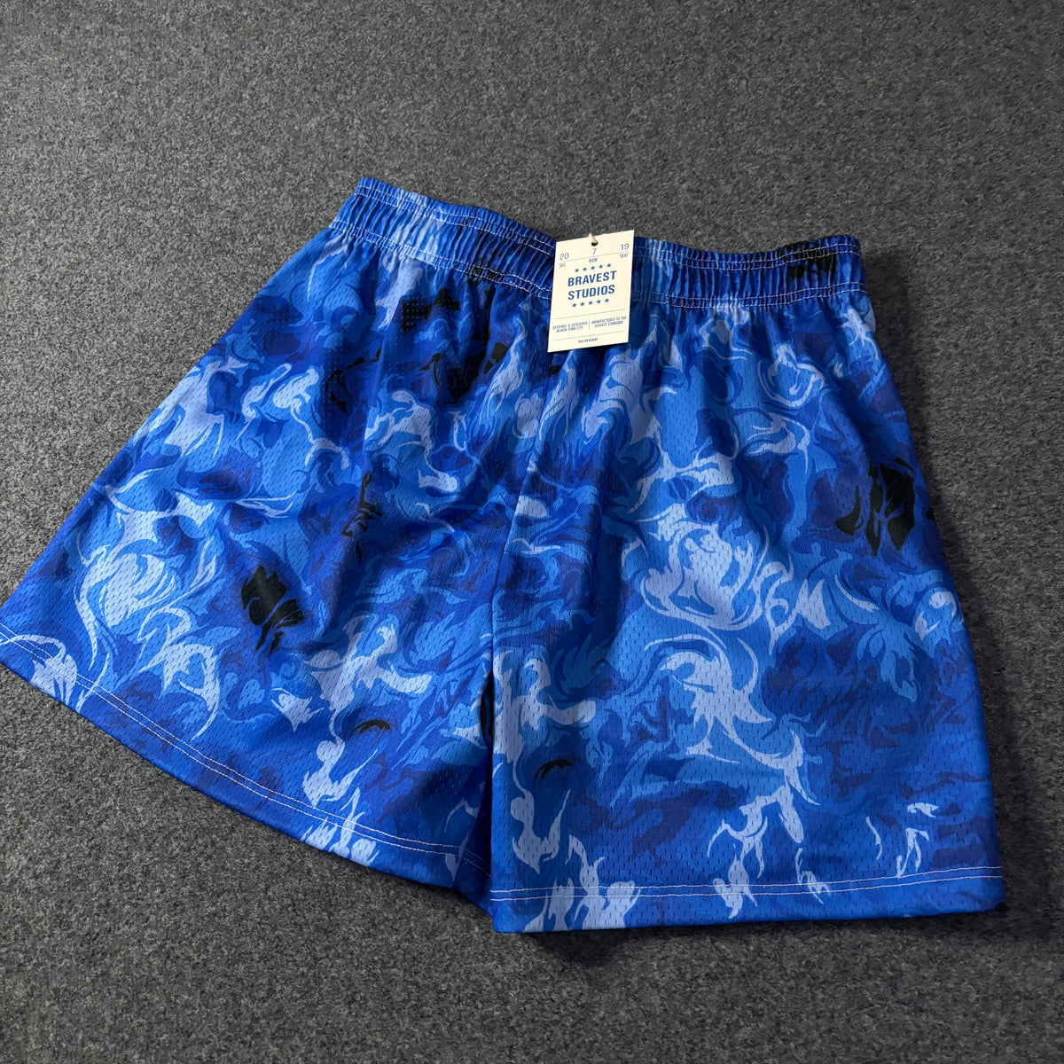 Bravest studios inferno shorts royal blue