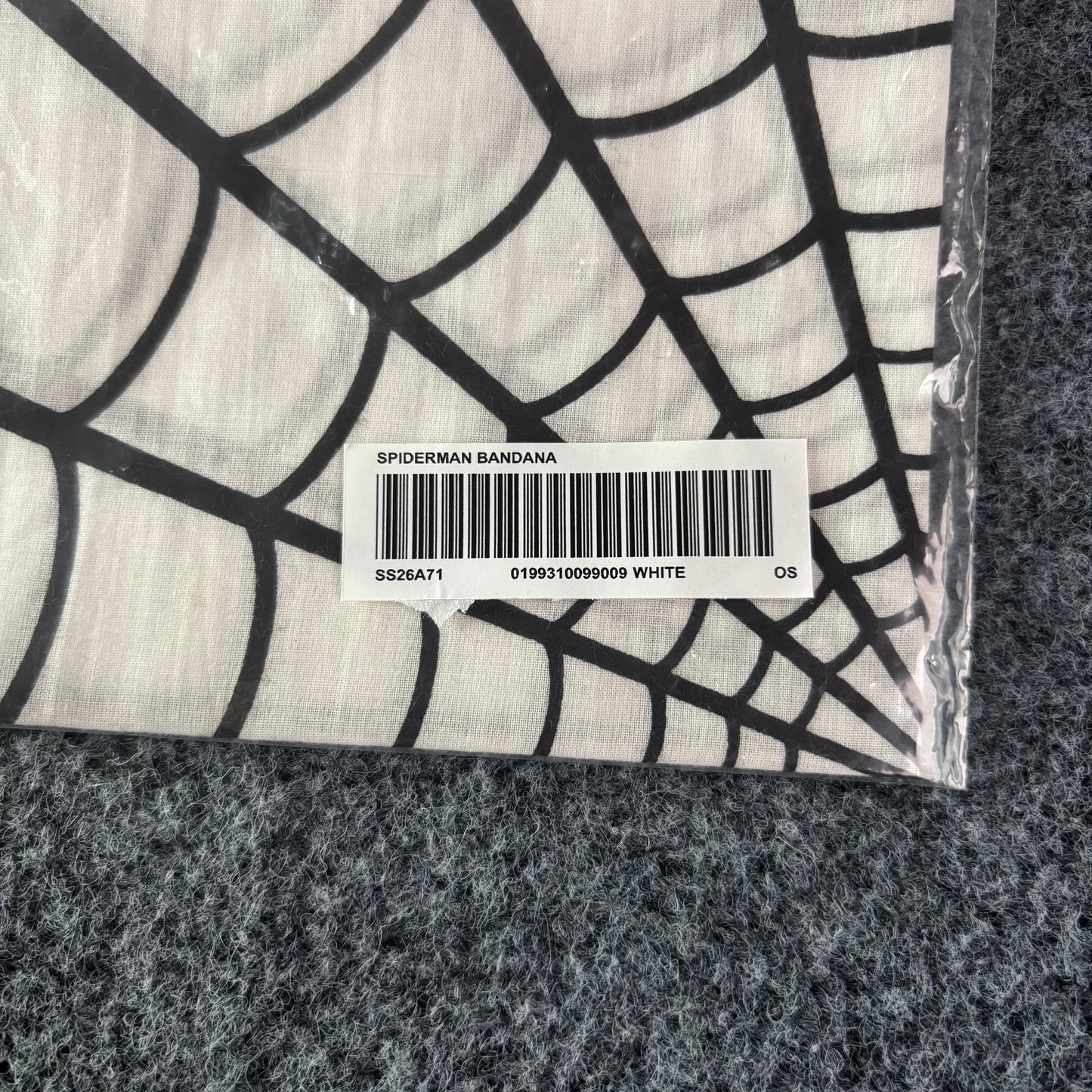 Supreme x Vanson Leathers x Spiderman bandana