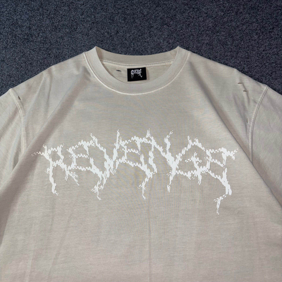 Revenge x Kosuke Kawamura Flower Anarchy Treated Tee