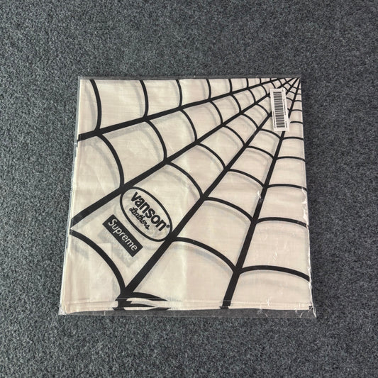 Supreme x Vanson Leathers x Spiderman bandana