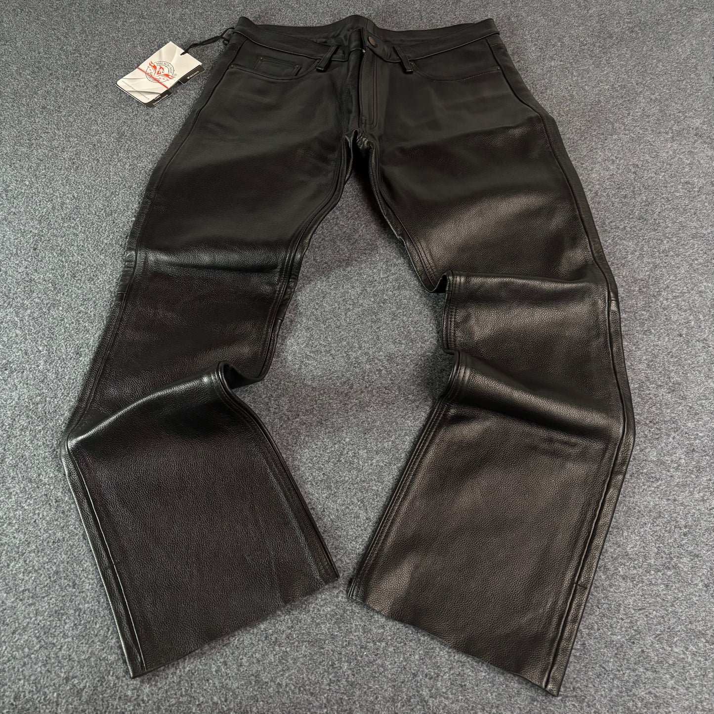 Milwaukee leather bootcut pants