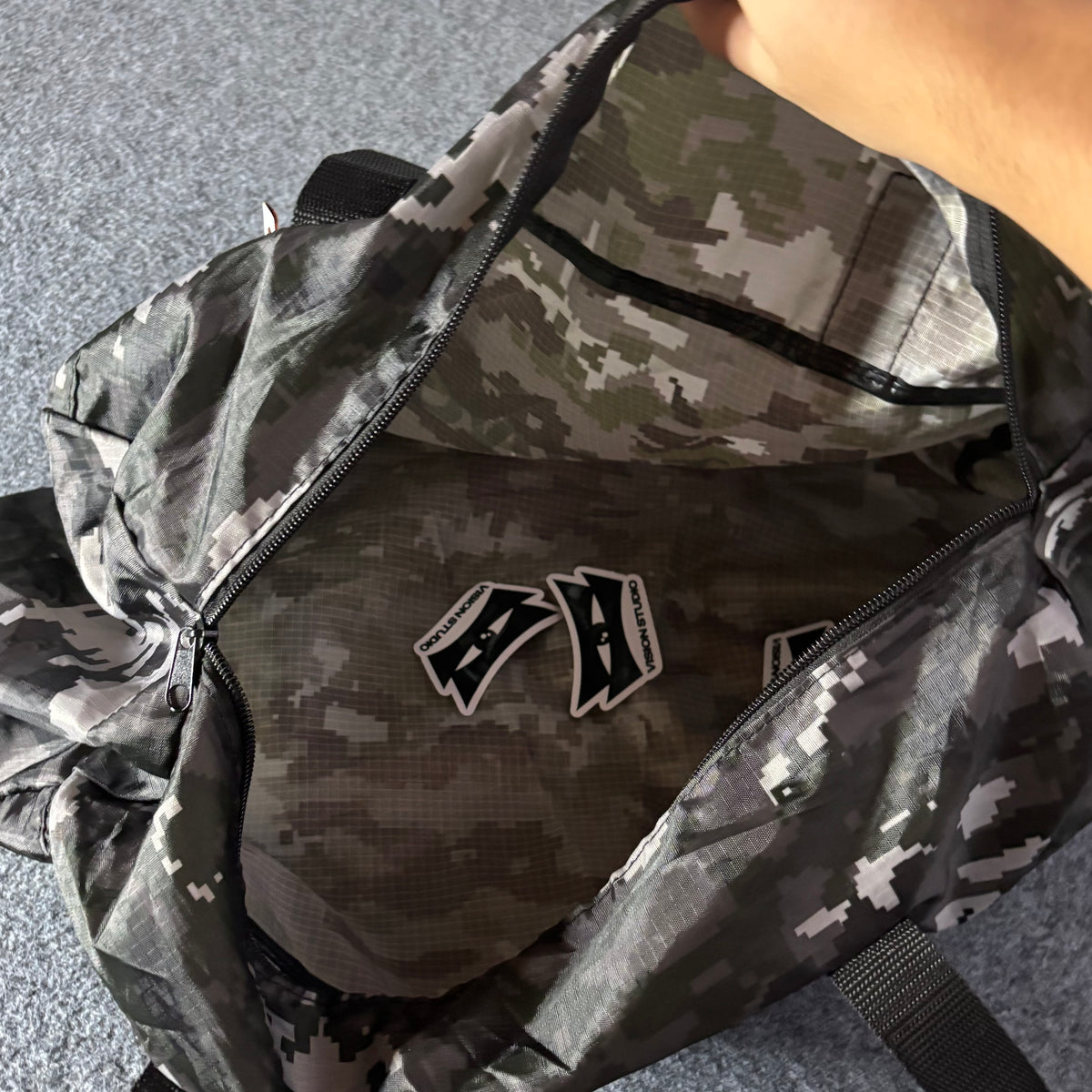 Bape duffle Boston bag digi camo