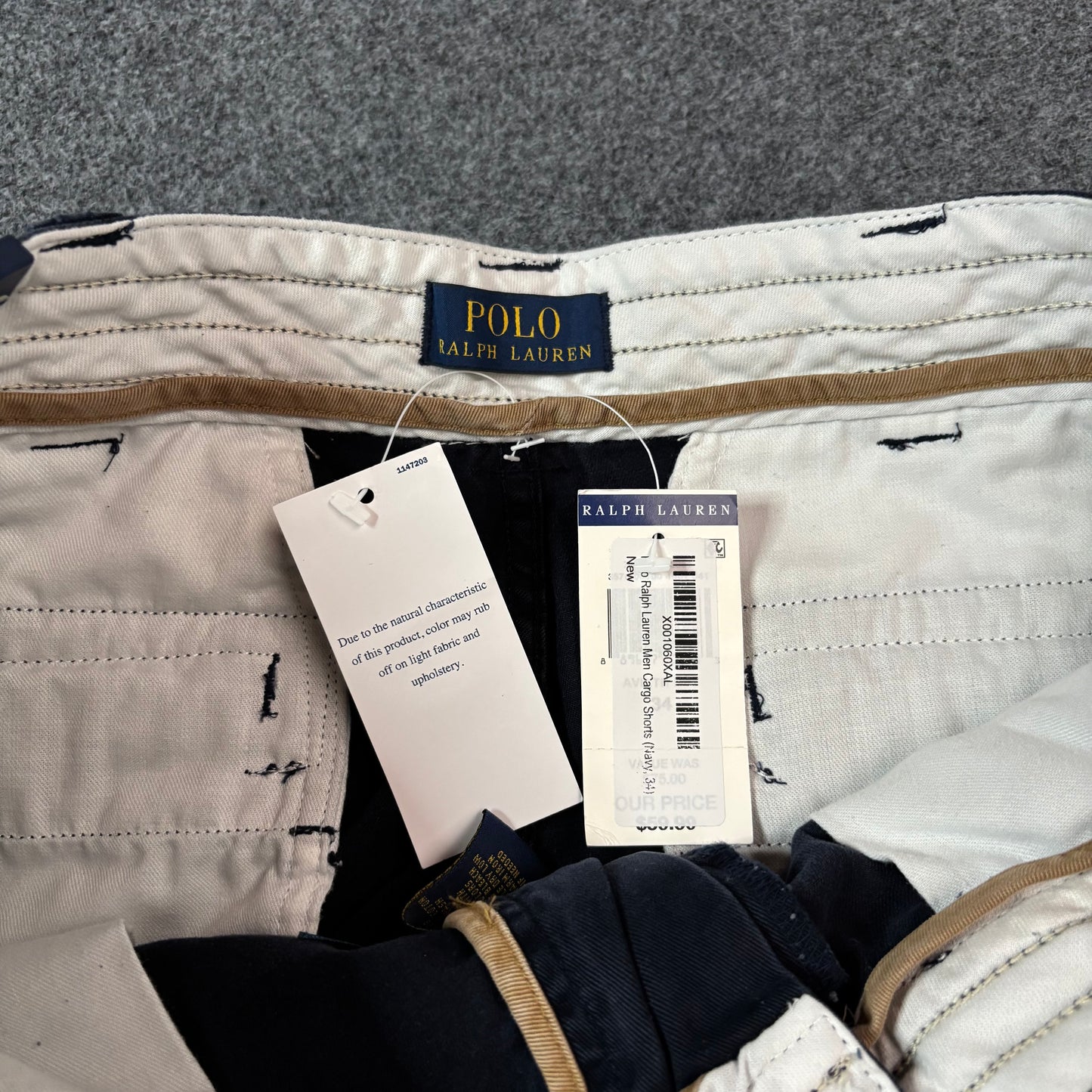 Polo Ralph Lauren cargo short blue