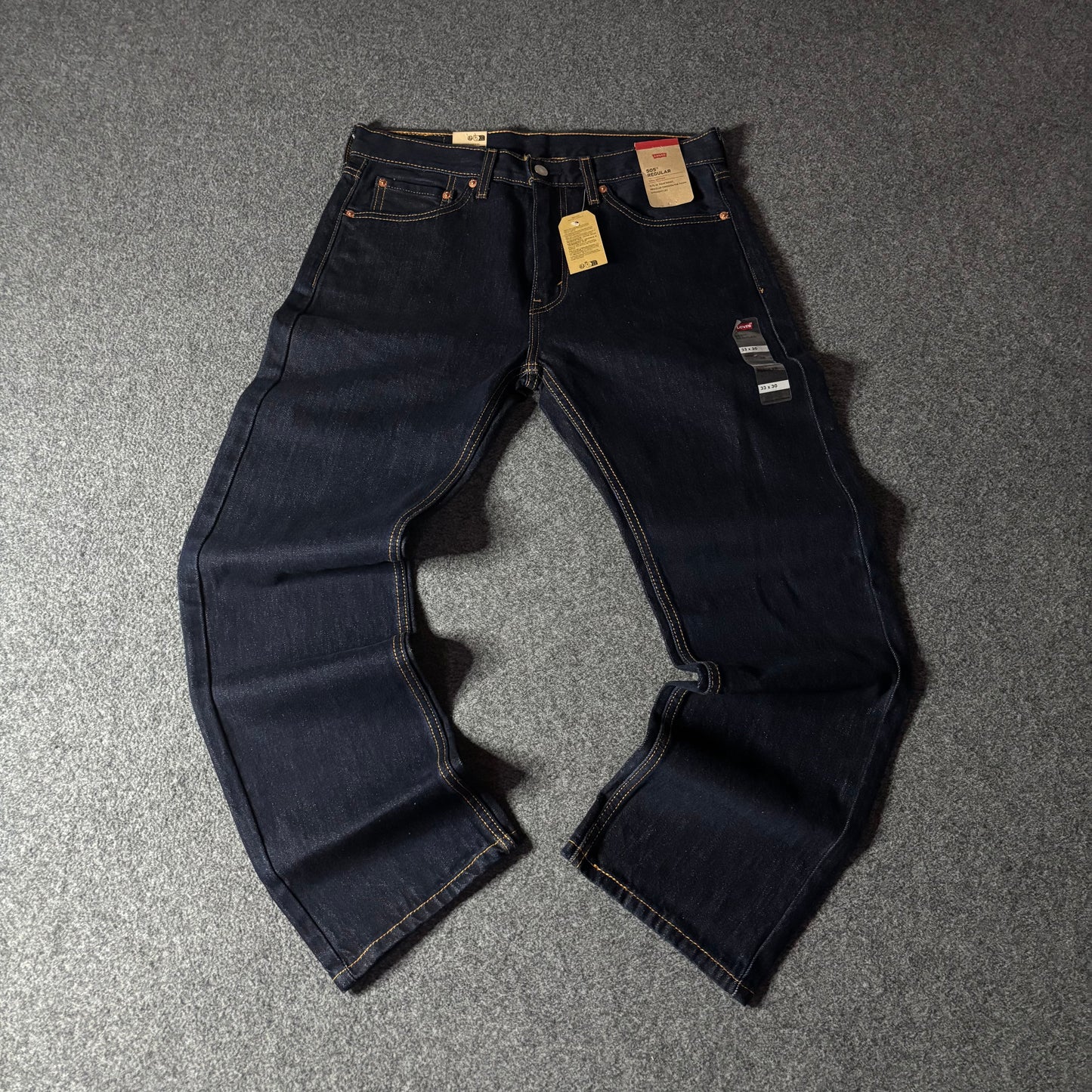 Levi’s 505 regular fit indigo jeans