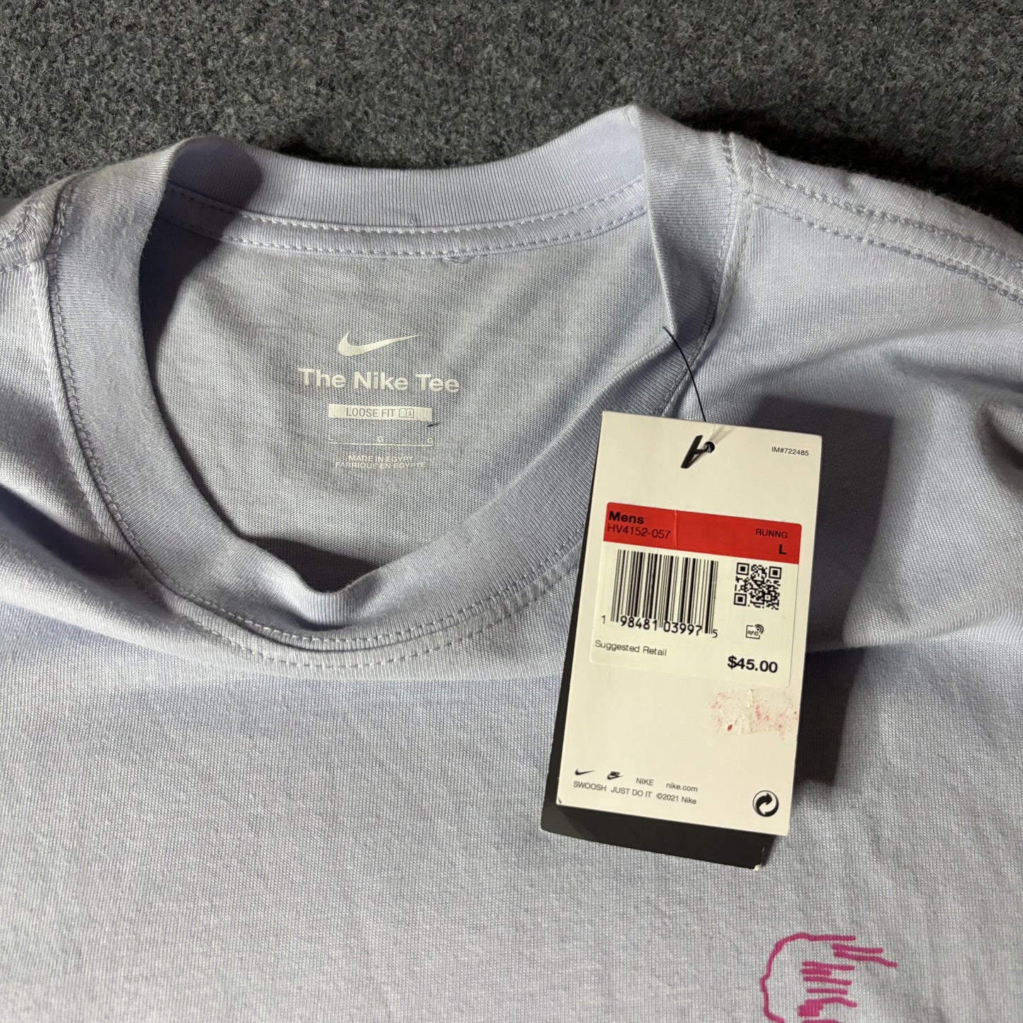Nike Rhythm Runners light blue tee