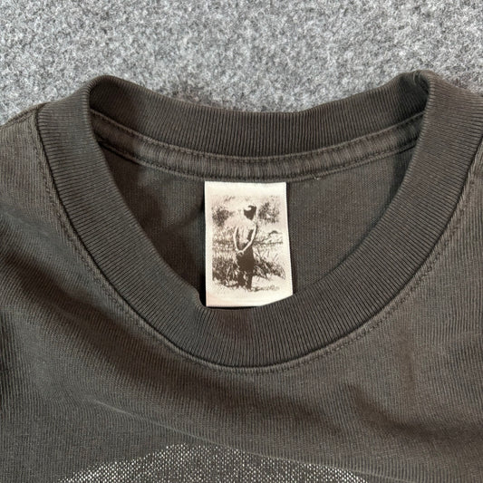 Basketcase screamer tee faded black