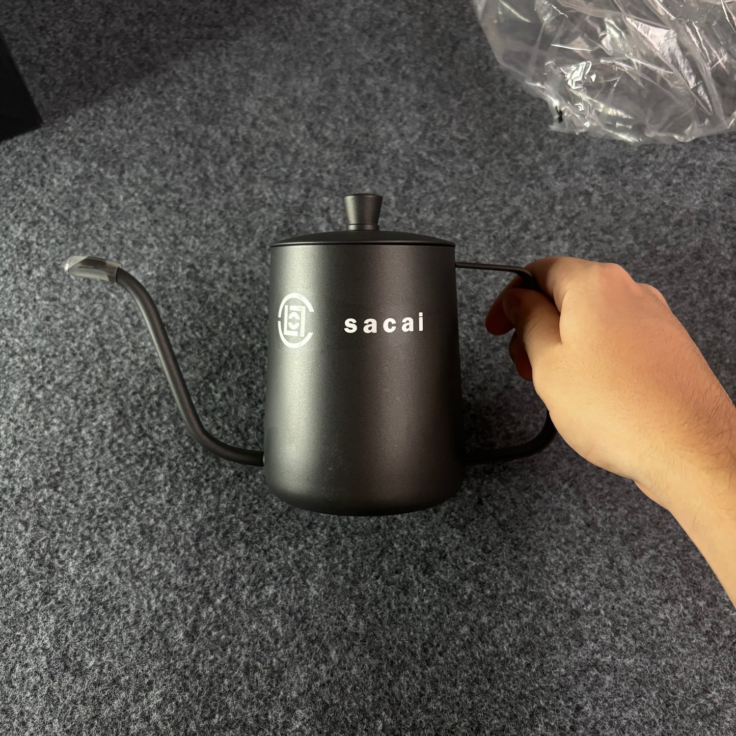Clot x Sacai coffee pot black
