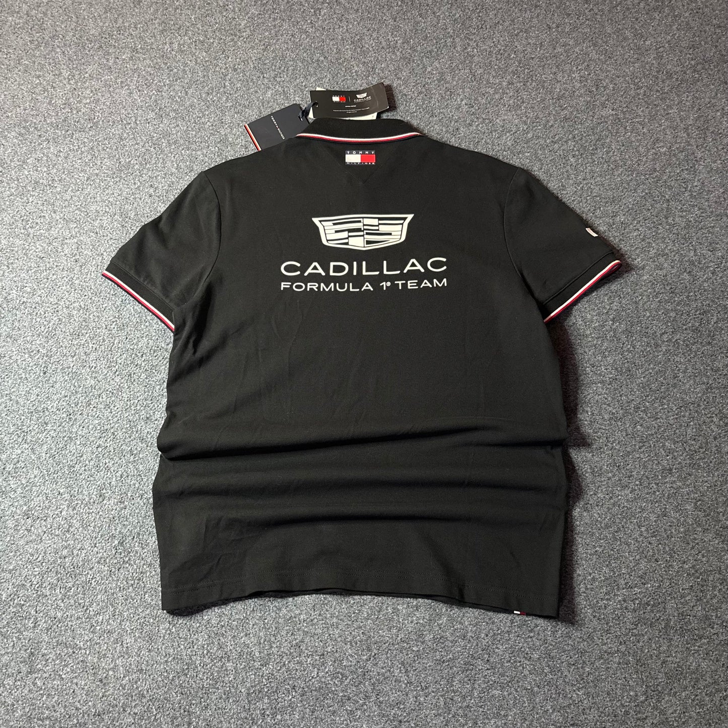 Tommy Hilfiger x Cadillac formula 1 team polo