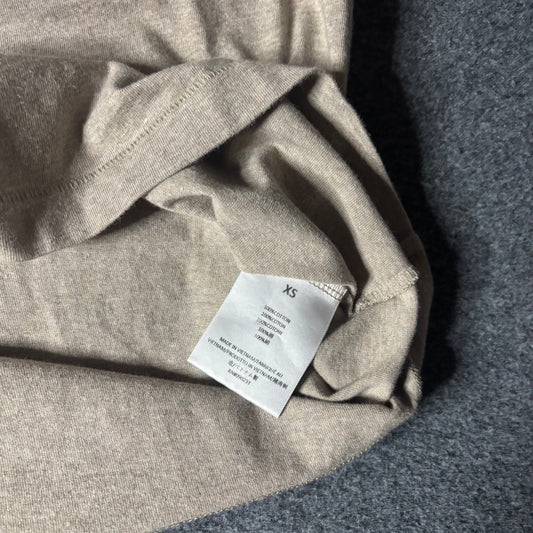 Essentials Fear Of God small logo core heather oversized tee