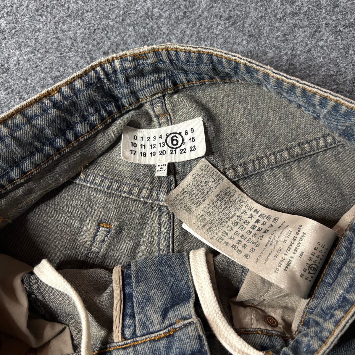 Maison Margiela MM6, Pants 5 Pockets (Light Grey)