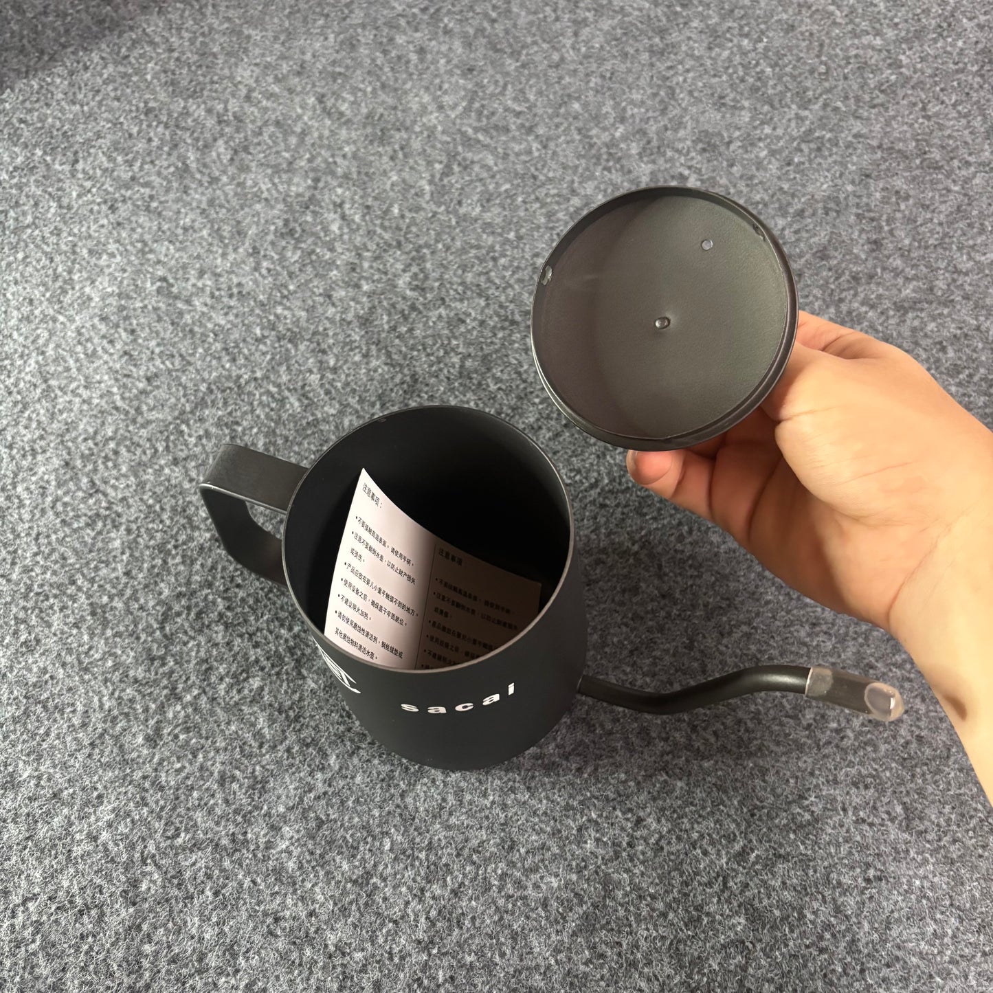 Clot x Sacai coffee pot black