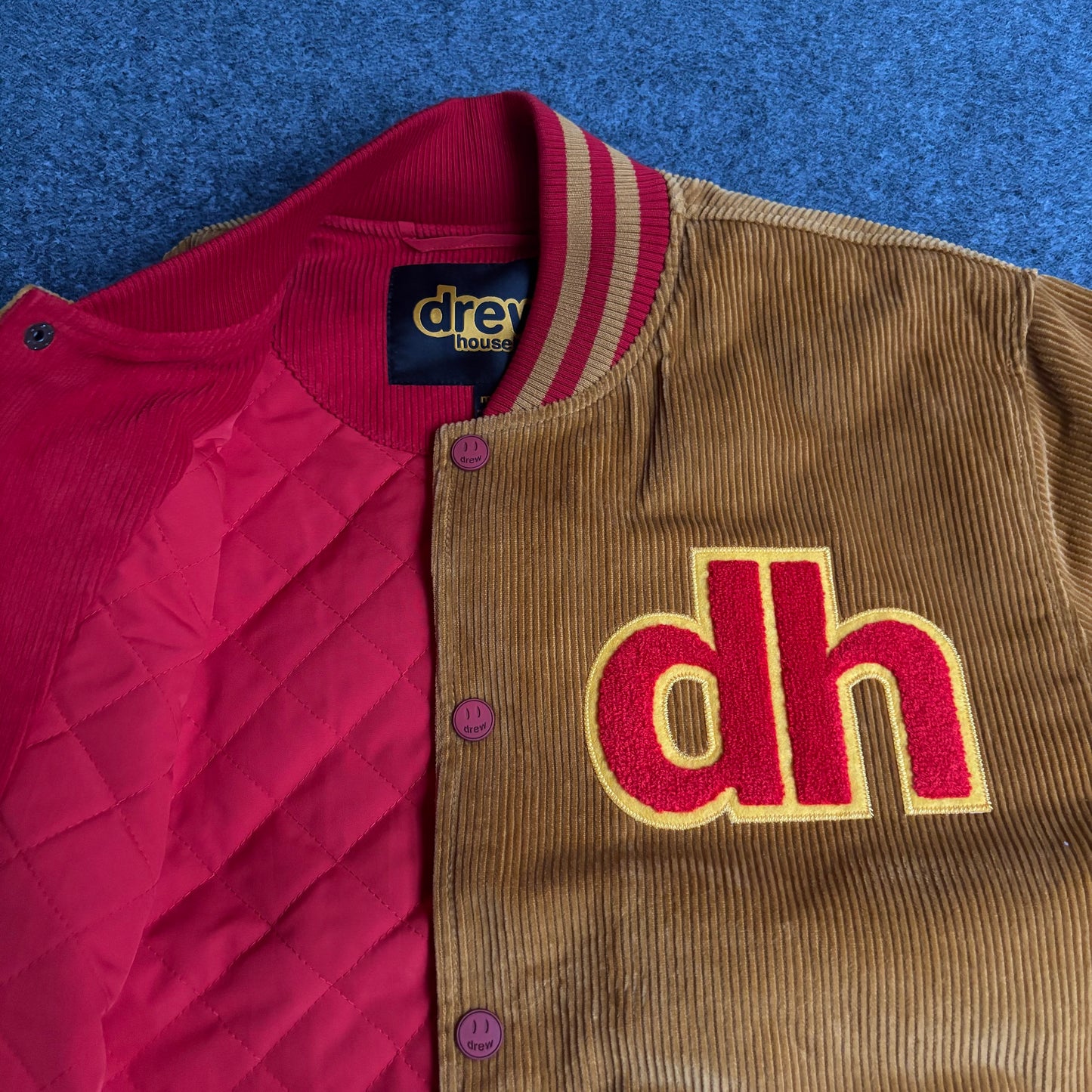 Drew house ox corduroy varsity jacket