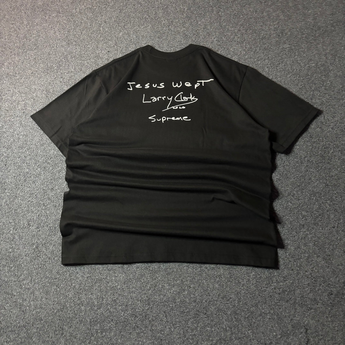 Supreme x Larry Clark gun tee black