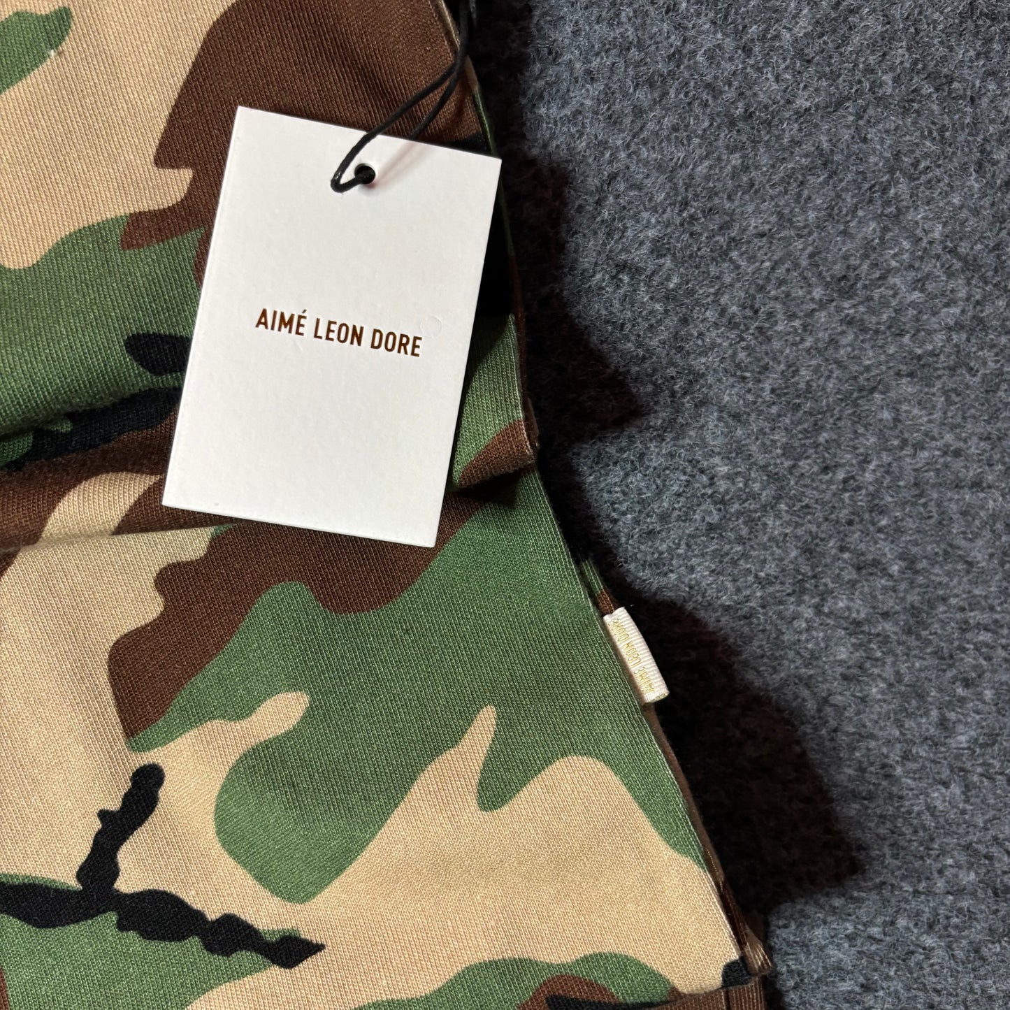 Aime Leon dore unisphere camo tee