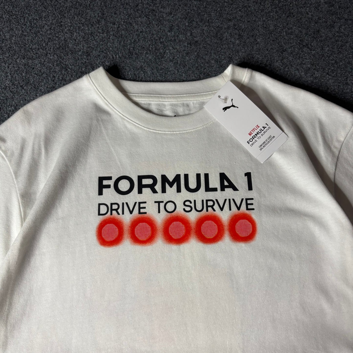 Puma X Formula 1 drive to survive tee