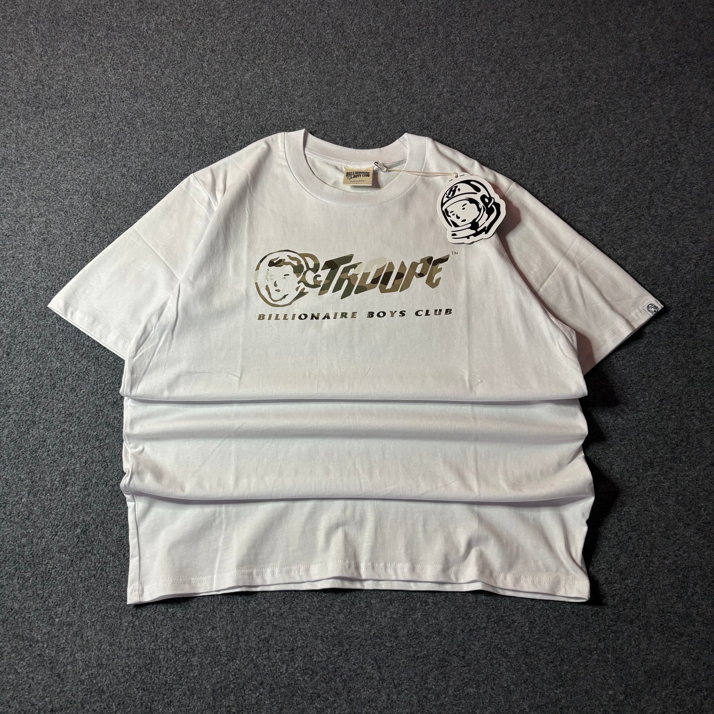 Billionaire Boys Club Fanum ss troupe white tee