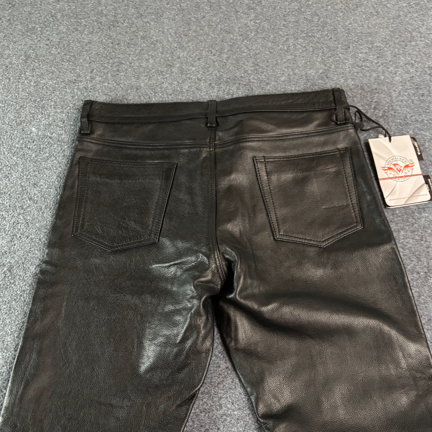 Milwaukee leather bootcut pants