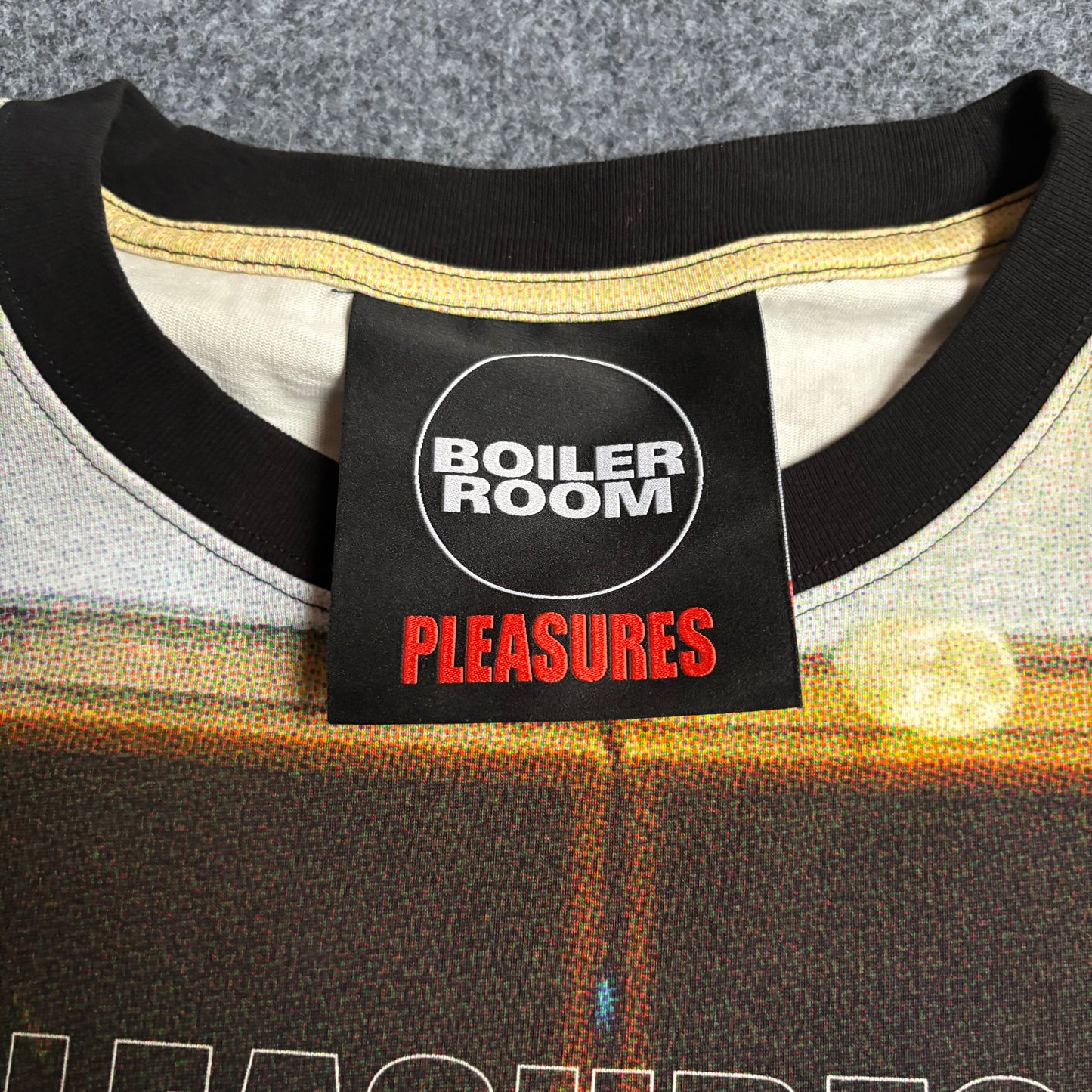 Pleasures x Boiler Room venue heavyweight tee