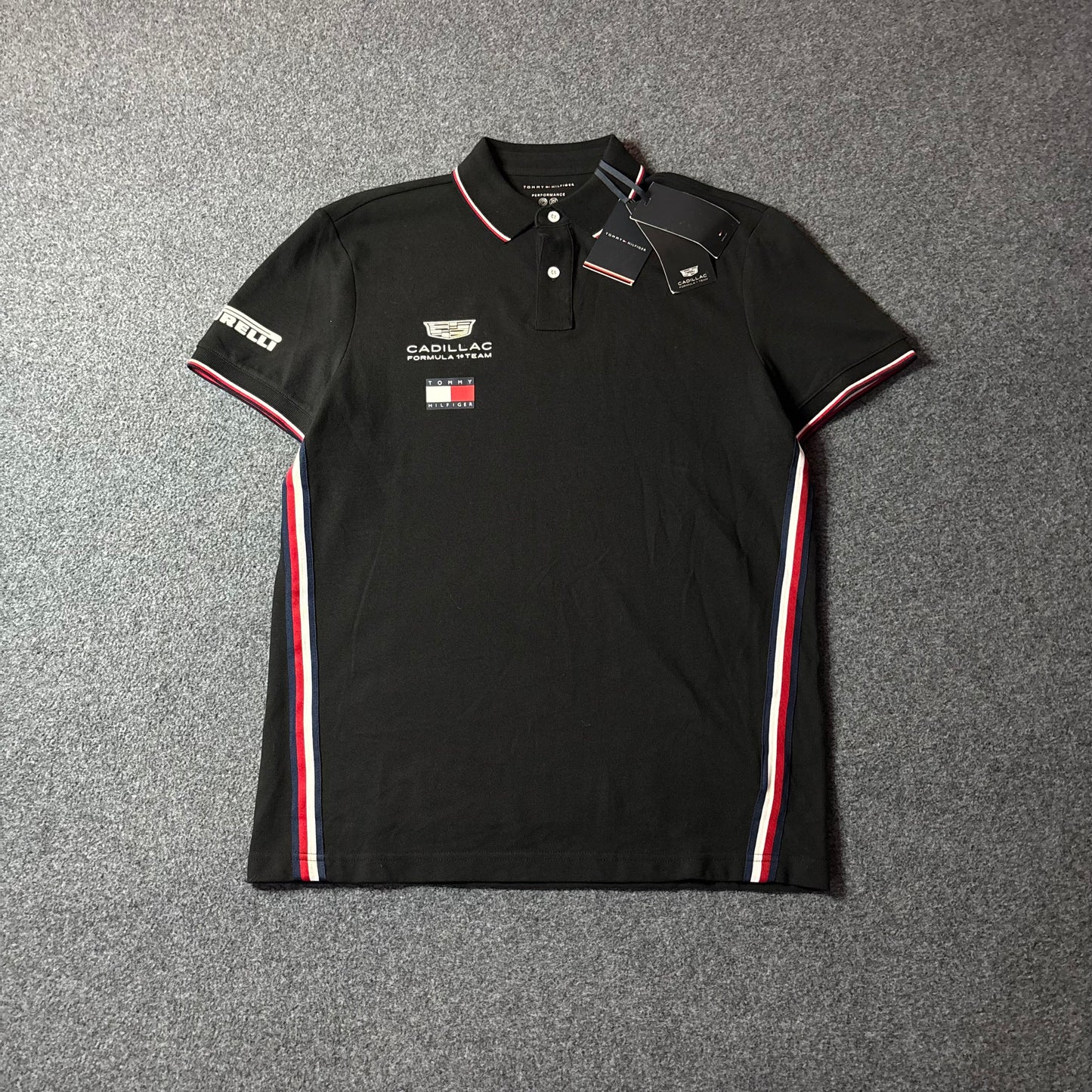 Tommy Hilfiger x Cadillac formula 1 team polo