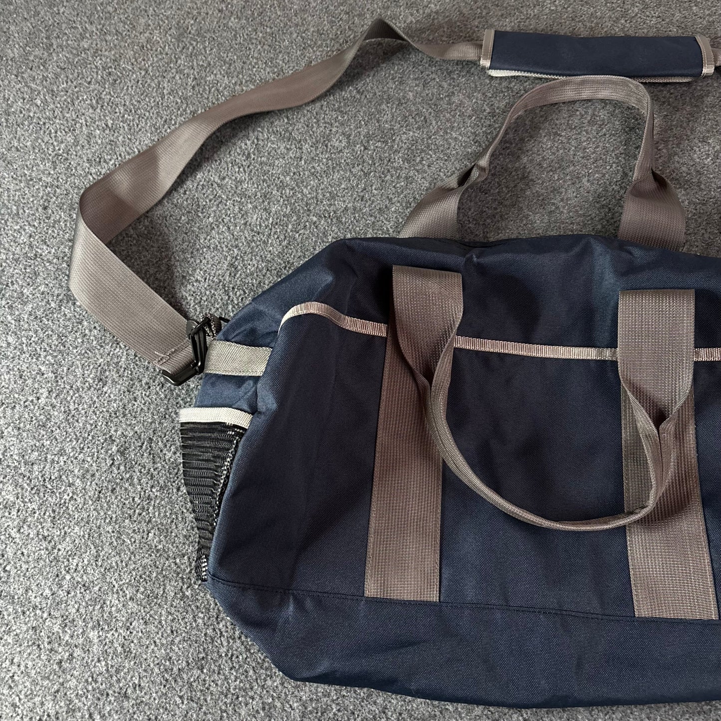 Hidden NY x Asics duffle bag blue