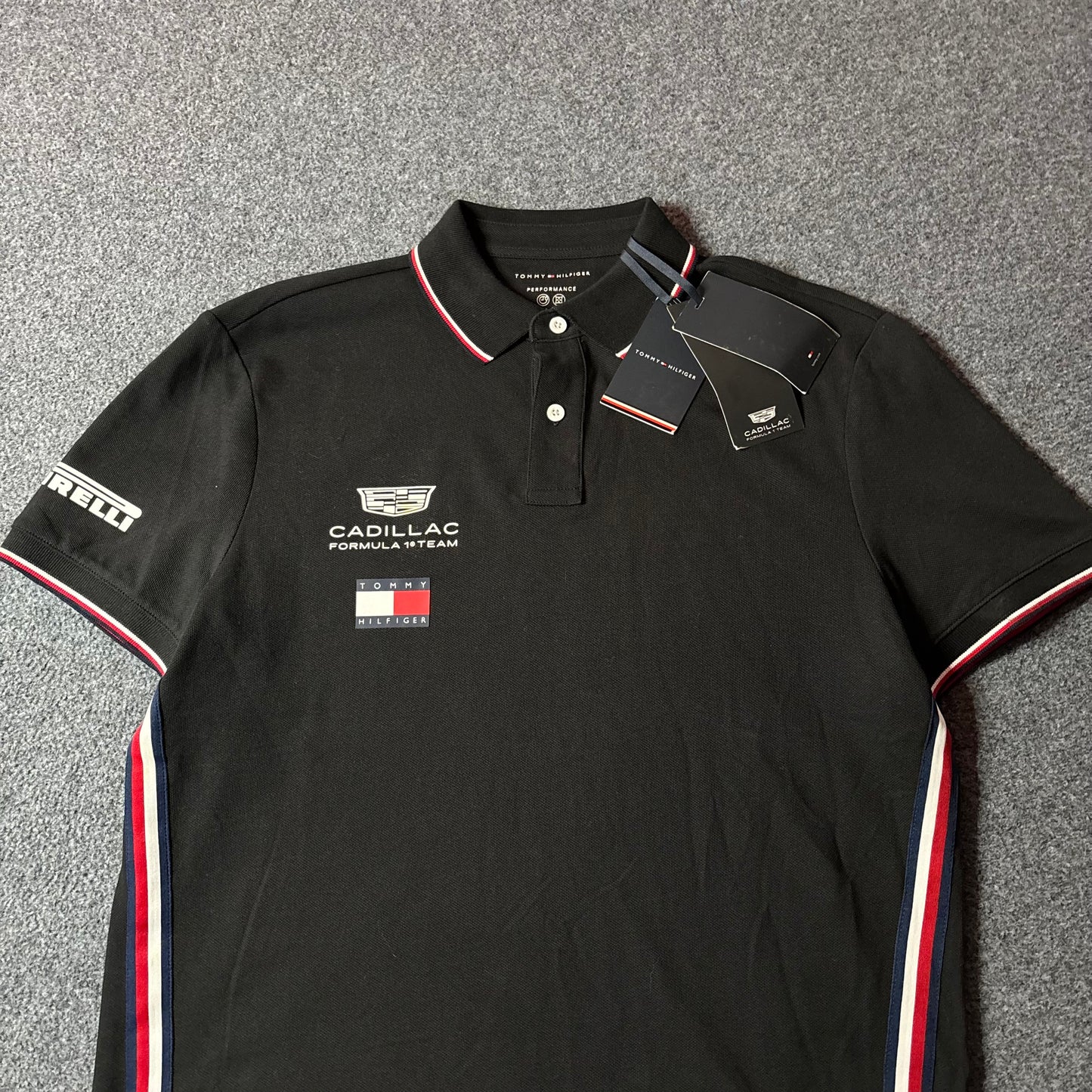Tommy Hilfiger x Cadillac formula 1 team polo