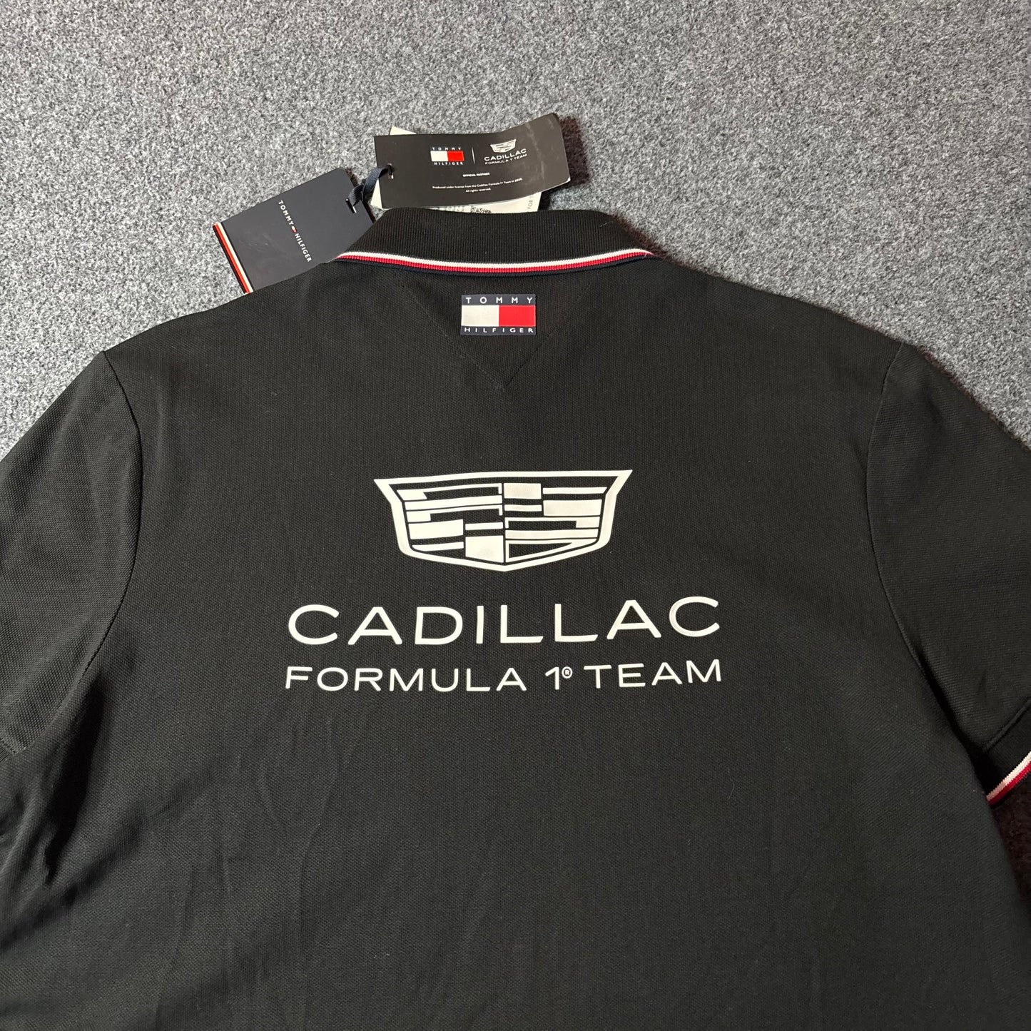Tommy Hilfiger x Cadillac formula 1 team polo