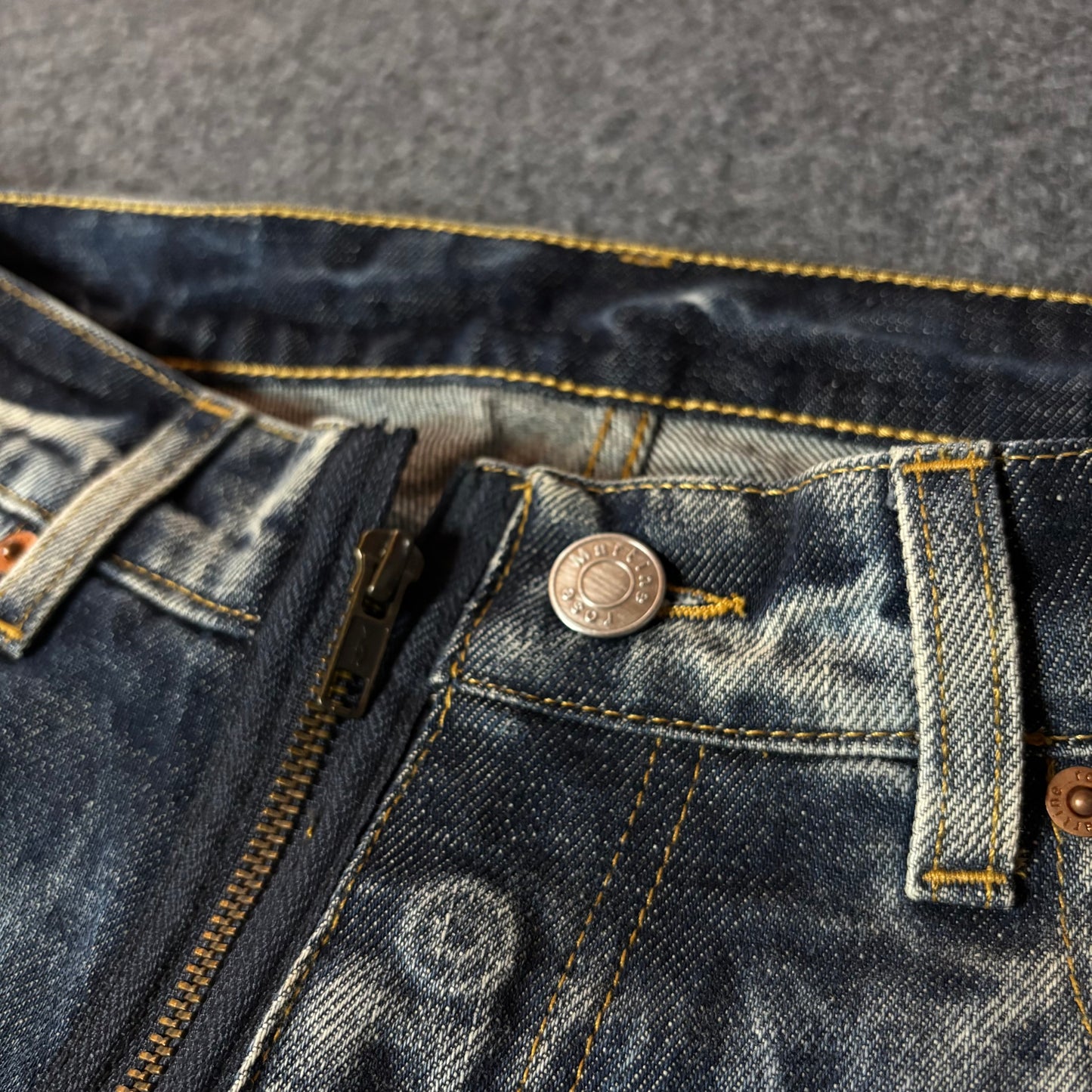 Martine Rose zip/buttons baggy jort