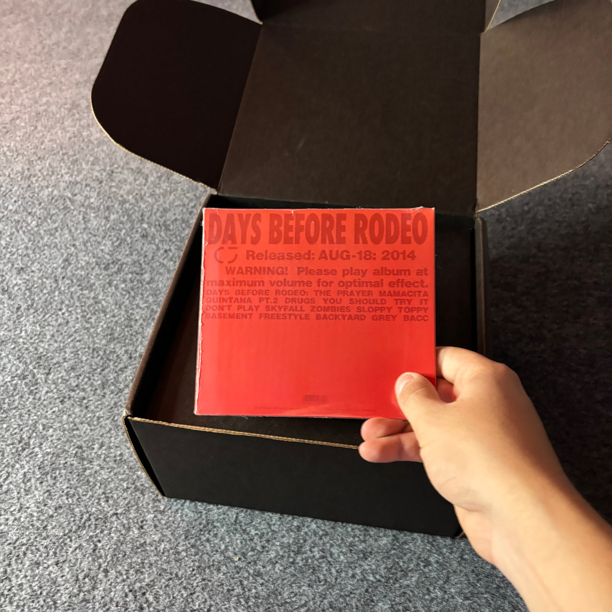 Cactus Jack says before rodeo box set