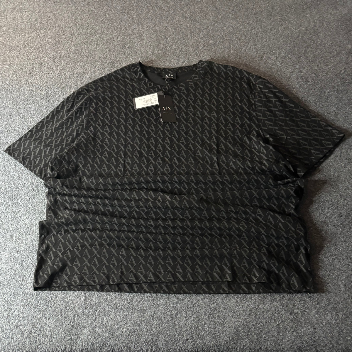 Armani exchange logo aop tee
