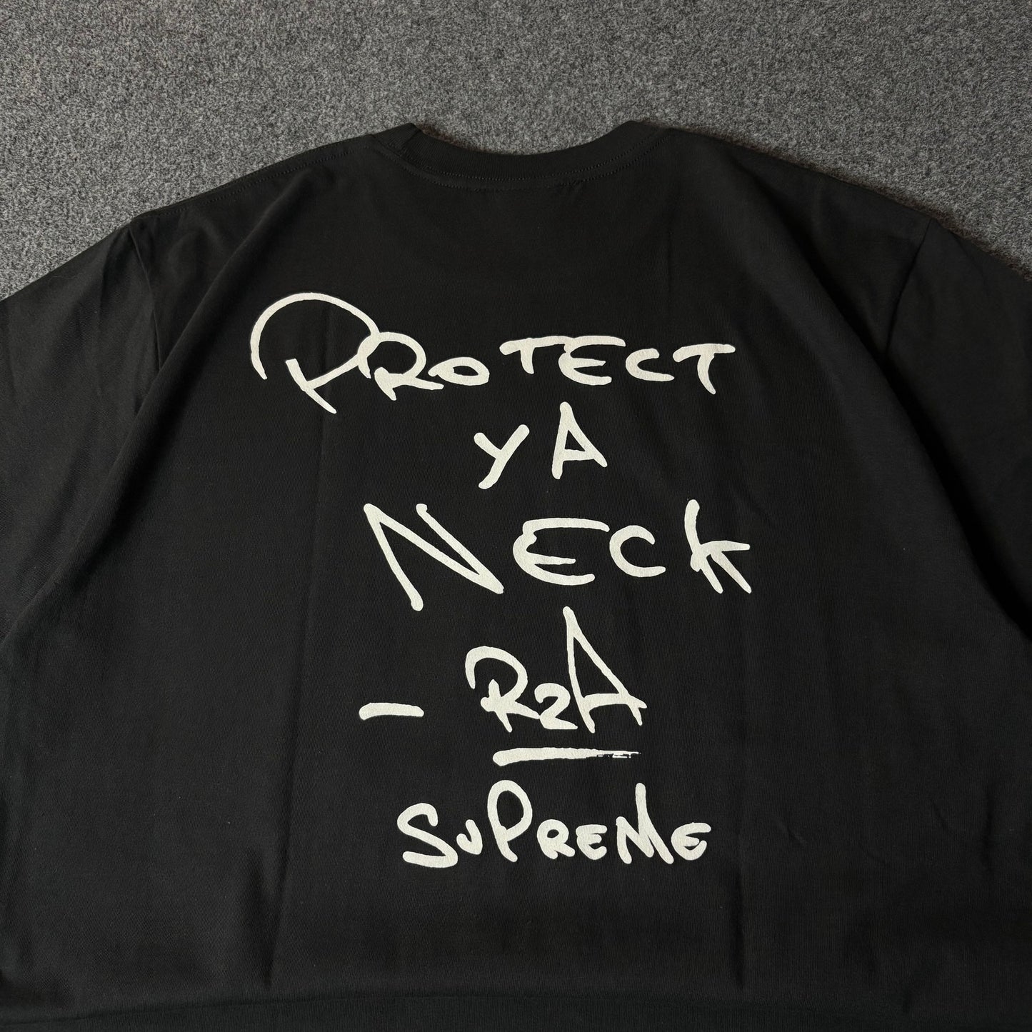 Supreme x Wu Tang Clan RZA black tee