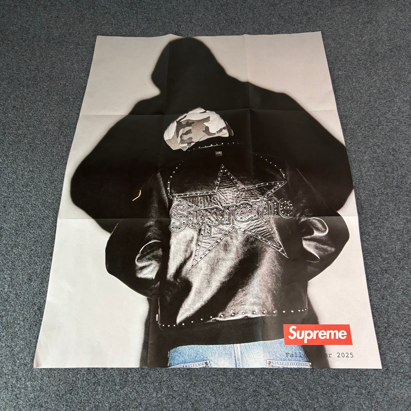 Supreme fall/winter 25 lookbook poster
