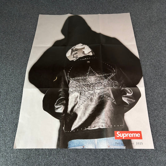 Supreme fall/winter 25 lookbook poster