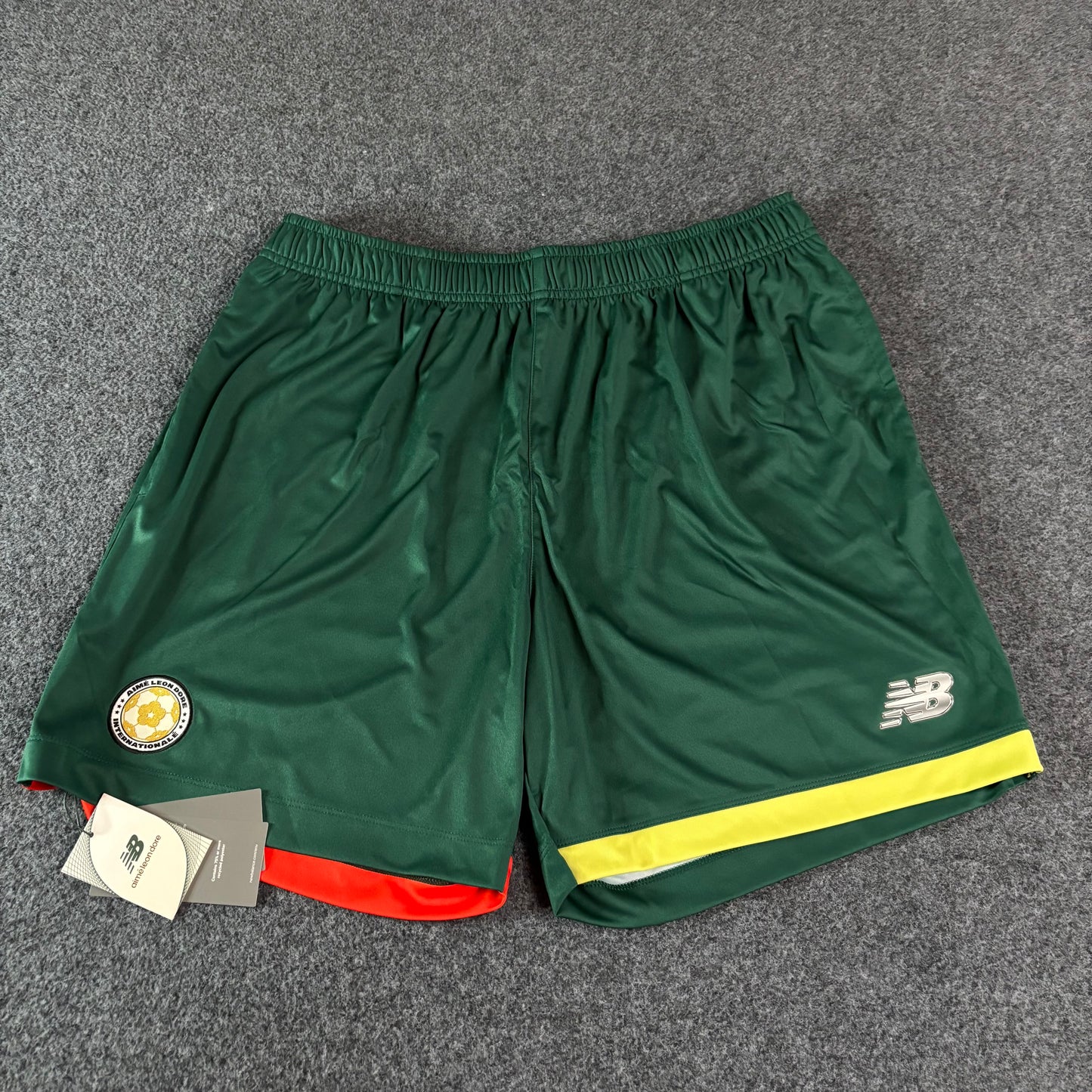 Aime Leon Dore x New Balance green short