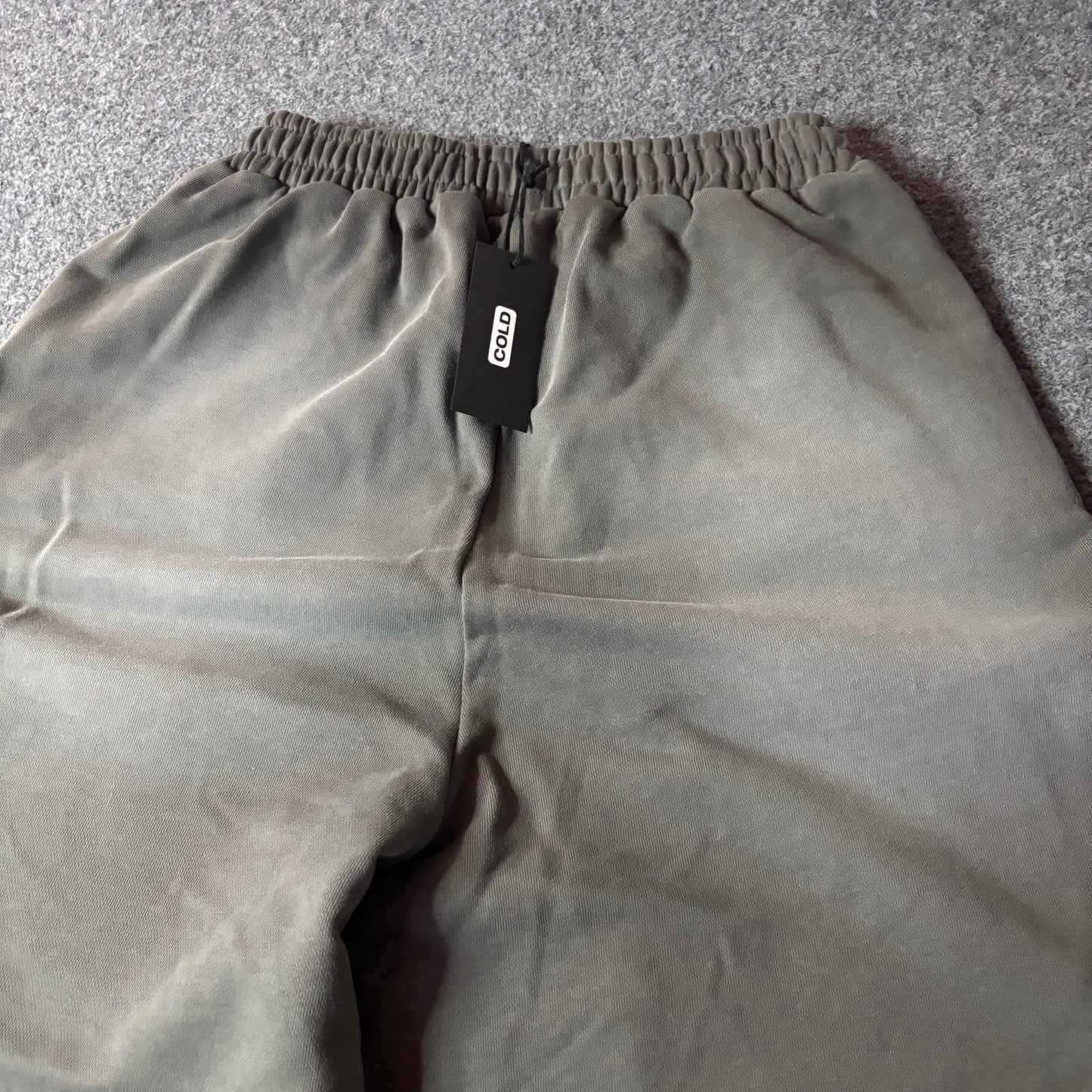 Cold Culture Script sweatpants antracite grey baggy