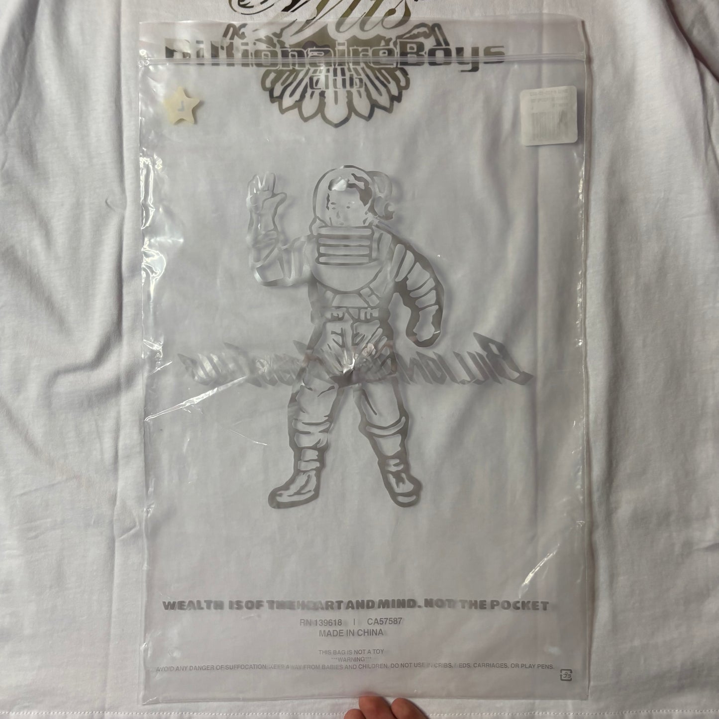 Billionaire Boys Club Fanum ss troupe white tee