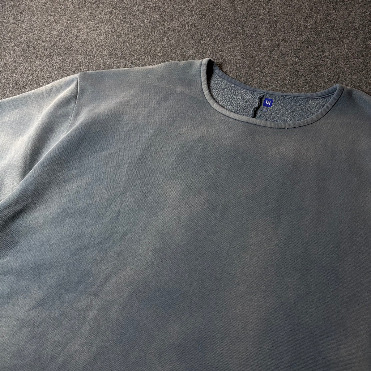 Yeezy x gap fleece yoke tee