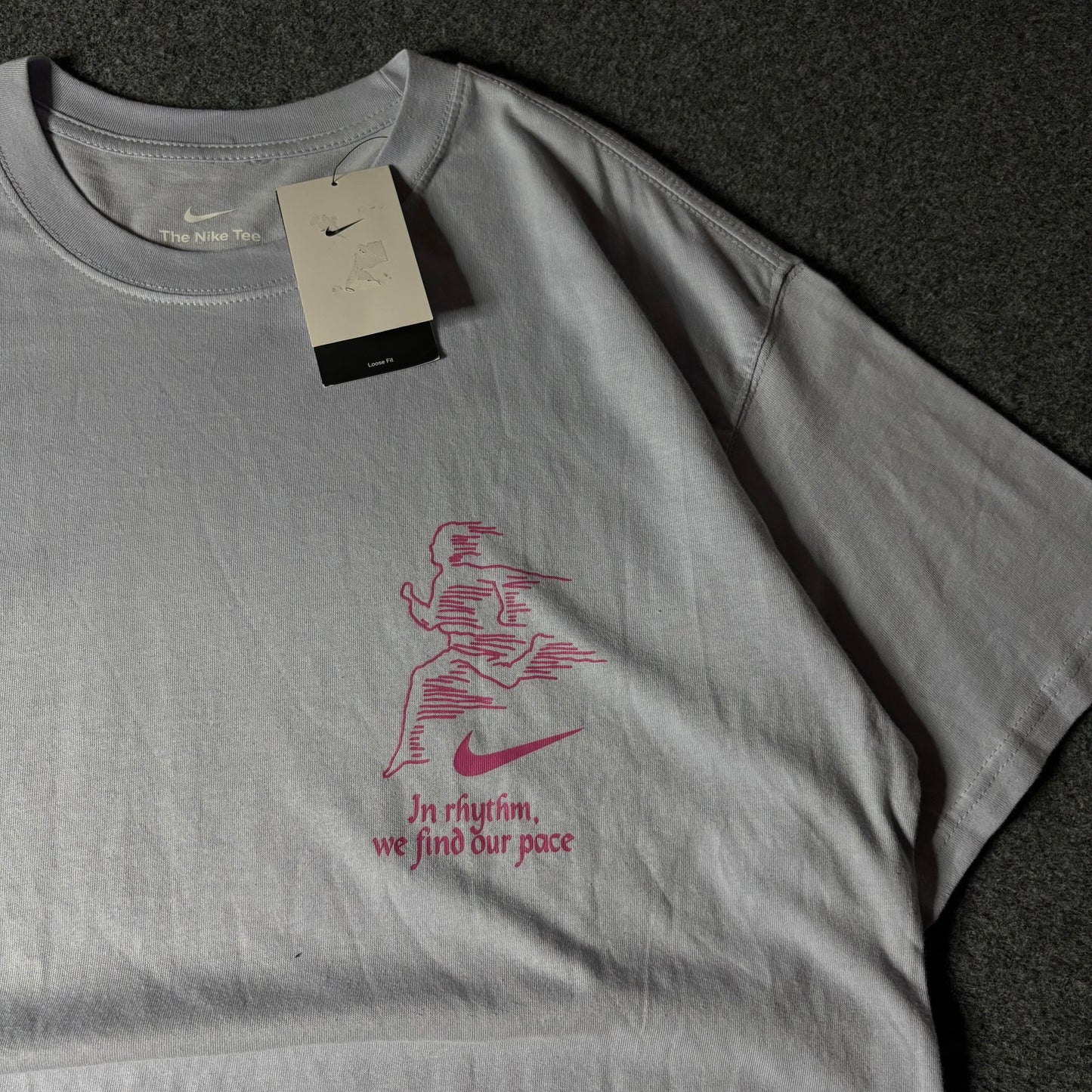 Nike Rhythm Runners light blue tee