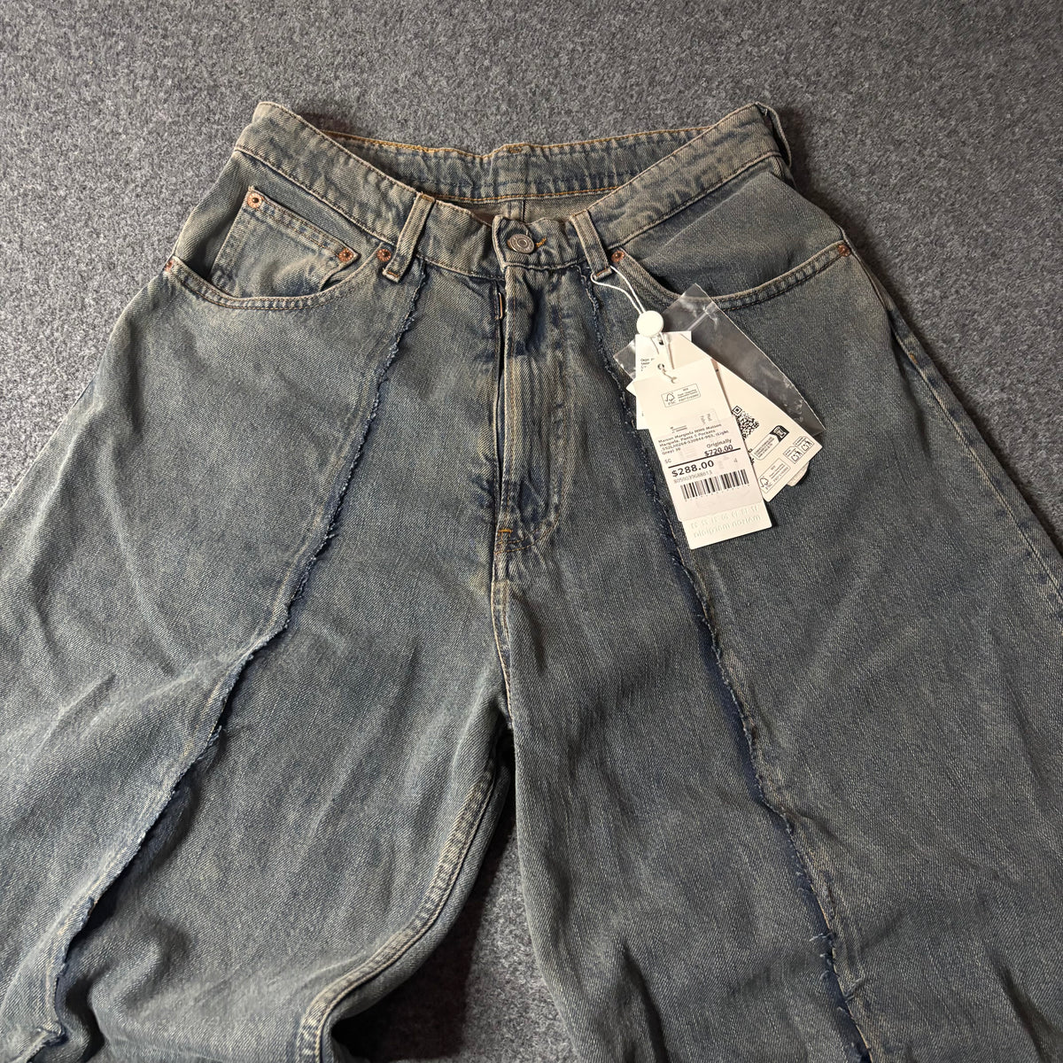 Maison Margiela MM6, Pants 5 Pockets (Light Grey)