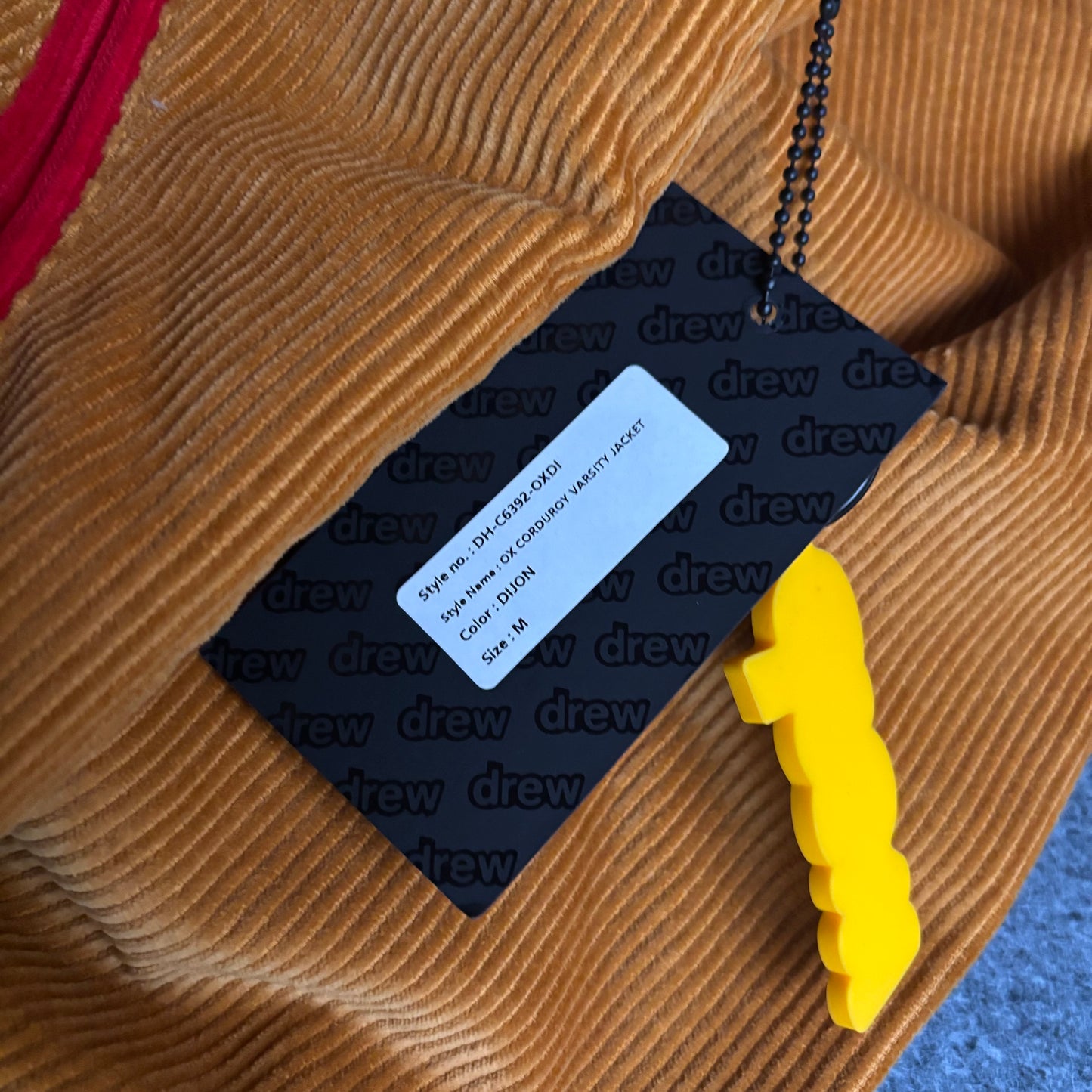 Drew house ox corduroy varsity jacket