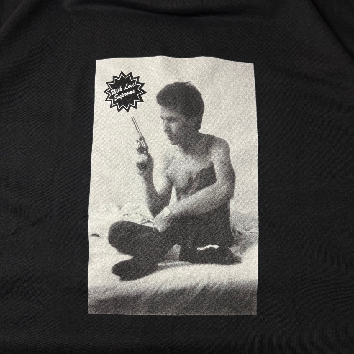 Supreme x Larry Clark gun tee black