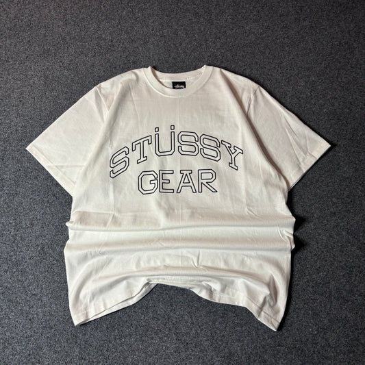 Stussy gear white tee M
