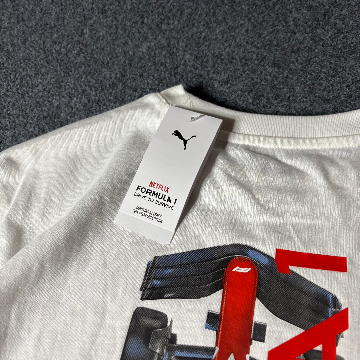 Puma X Formula 1 drive to survive tee