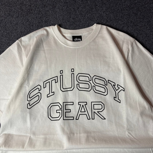 Stussy gear white tee M