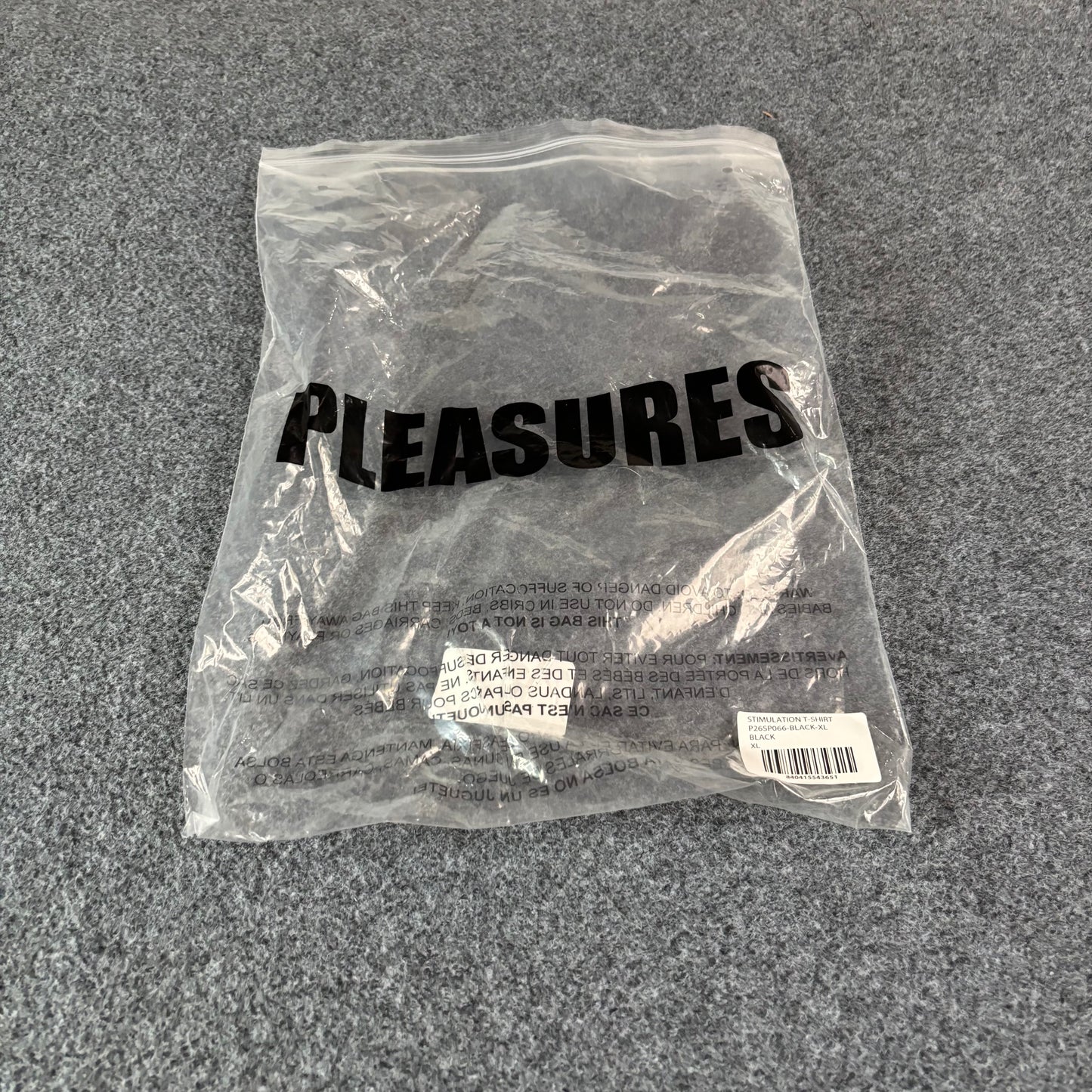 Pleasures stimulation tee black