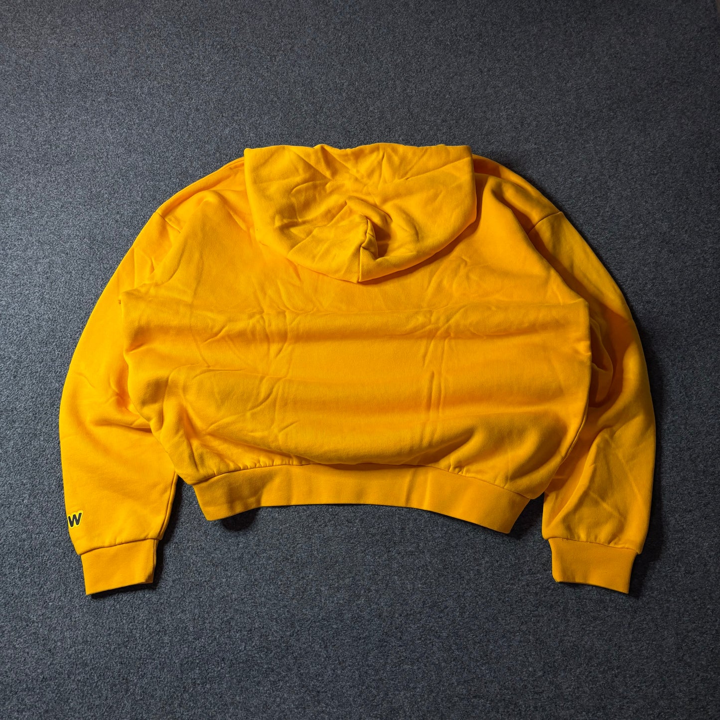 Drew House mascot yellow hoodie