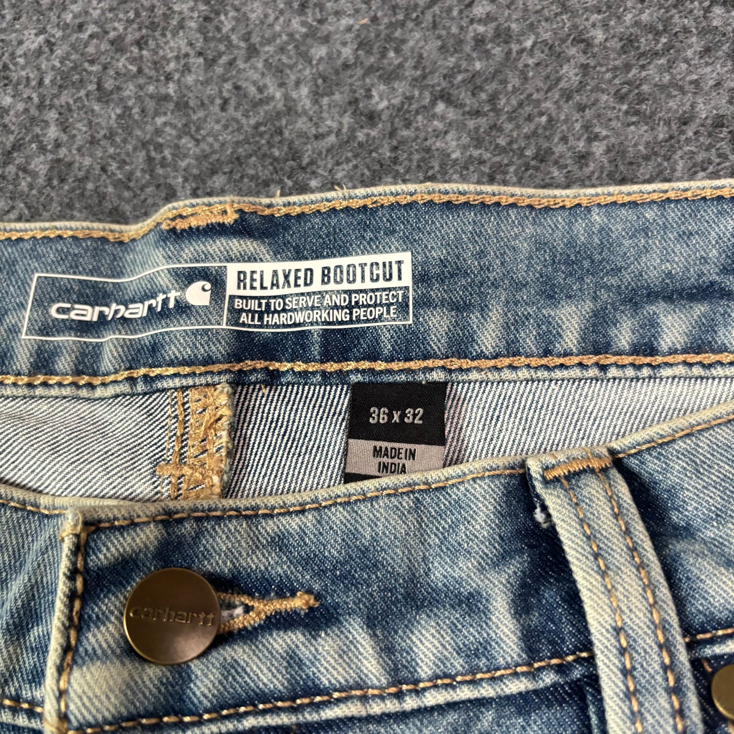 Carhartt bootcut relaxed fit