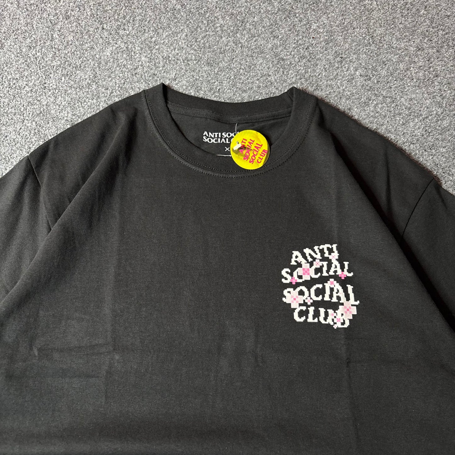 Anti Social Social Club x Minecraft black tee